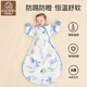 Colorful Dr. Baby Sleeping Bag Autumn and Winter Thick Constant Temperature Breathable Baby All-in-One Anti-Kicking and Jumping Newborn Children Double Layer Blue