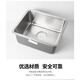 Kohler Kitchen 304 Sinon en acier inoxydable Basin PROU MAISON PROU SOUS COMPTENDRE SME SIGNE TANK LAVER LE TANK 3884T + FAUCHE ROTATIVE ROTATIVE 8608 Handle.