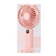 Xiaomi Buyi High Quality Handheld Small Fan Cartoon Cute Portable Girl Portable Small Bass Mini Student USB Rechargeable Super Long-lasting Sakura Pink 20000 mAh Smart 5-level Battery Display 0mAh