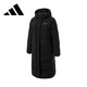 Adidas (adidas) winter women's hooded long duck down sports and casual down jacket S size