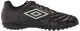 Umbro Men's Football Turf Training Shoes Low-top Breathable Sports Shoes Black/Grey 11.5