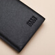ELLE HOMME French brand men's wallet long top layer cowhide multi-card wallet Chinese Valentine's Day gift for dad to give husband black [counter gift box] free print photos free print greeting cards/photos