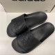 ADIDAS SAPOS MENOS SAPADOS DE MUJER Sandalias 25 Spring Adilette Outdoor Beach Shoes Deportes informales sin deslizamiento IF7371 IF7371/Negro 39