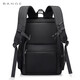 Bange men's backpack, boys, high school students and college students' school bags, trendy men's business trip backpack, large capacity 15.6-inch laptop bag BG-2601 black