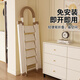 Yilinju ladder herringbone ladder household ladder household folding ladder aluminum alloy ladder folding ladder clothes rack two-in-one