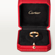 Cartier (Cartier) ring for men and women, 3.6 mm wide LOVE wedding ring couple wedding ring B4085200 18K rose gold 52