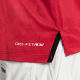 耐克（NIKE）DRI-FIT泰格伍兹男子高尔夫翻领T恤POLO速干DZ5381 687健身红_白 M