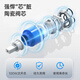 
OULIN Kitchen faucet induction faucet hot and cold rotary pull-pull type intelligent faucet wash basin faucet 9906 Non-induced crystal diamond silver pull-pull three-out faucet 9806