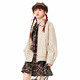 Leding shopping mall same style waisted playful shirt dress autumn new plaid dress C2FAE3523 neutral plaid S