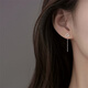 Nilan Platinum Ear Wire PT950 Women's Platinum Earrings Small Fashionable Earrings for Your Girlfriend for Valentine's Day Cloud Ear Wire