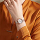 Julius Fashion Light Luxury Niche Watch Women's Mother of Pearl Quartz Waterproof Women's Watch 1421 Rose Gold
