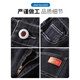 Jeans men's new spring and autumn elastic slim straight men's pants Korean style trendy and versatile casual men's pants 6621 black 31 waist circumference two feet four