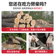 DELIXI firewood splitting artifact electric firewood cutting drill bit split cone household rural complete set of tools 50mm square handle