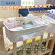 
Berner bedside hanging basket baby bedside diaper diaper storage box bed fence crib storage bag baby full enclosure * 3 + three-in-one hanging basket * 1