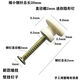 Shantou Lincun Seamless Nails, No Punch Hooks for Artifacts for Hanging Pictures, Wedding Photos, Photo Frames, Wall Nails, Photo Wall Nails, Load-bearing 40Jin, Jin is equal to 0.5kg, Invisible Nails - 10 pcs