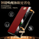 LEKO [Magnetischer Leder Armband Magnetic Flip] Geeignet für Huawei Matex6 Mobiltelefon Hülle Kopfschicht Cowide All-Inclusive Business X6 Collector Edition Einfache Business All-Inclusive Personalized Protective Case Armband Stand Model [Huayu Red] verbessertem magnetischem Flip Huawei matex/Collector Edition.
