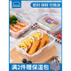 乐扣乐扣保鲜盒塑料微波炉饭盒密封盒食品便当盒冰箱收纳盒水果盒 长方形-3900ml(hpl829)
