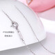 Fat Donglai same platinum necklace button connector PT950 buckle accessories spring buckle platinum open small circle bracelet platinum 950 spring buckle