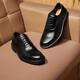 ECCO* Business Lederschuhe Herrenschuhe Sommer Oxford Schuhe Pendeln formelle Lederschuhe Urban London 525684 Schwarz 52568401001 40