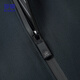 Romon jacket Men's autumn external collar administrative business jacket versatile commute men's clothing zh606 deep blue xl