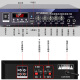 Hyundai Modern SU-901 Bluetooth Constant Voltage Amplifier 100W High Power Broadcast Public Broadcast Altavoz Altavoz Montaje Montaje Montaje Combinación de cine en casa Negro