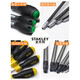 Stanley Plum Destornillador Media Flower Forma de flores Tipo Tipo T6T7T8T10T15T20T25 T8X75MM 60-841-23