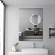 Anerya soft mirror wall sticker self-adhesive bathroom household acrylic full-body mirror bathroom face wash makeup mirror