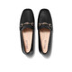 Belle Commuter Loafers Женщины овечья кожа тиснена