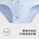 YEEHOO children's underwear gift box for boys and girls breathable 7A antibacterial baby boxer briefs bottom shorts type A combed cotton boys briefs sky blue 3 pieces 170