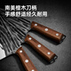 Cui Dahuang kitchen knife, ancient forged knife, slicing and cutting kitchen knife, household bone chopping knife, chef's special chopping and cutting dual-purpose kitchen knife