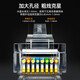Shanze (Samzhe) Super Klasse 5 Kristallkopf, Super Class 5 Gigabit Network Connector, RJ45 RJ45 RJ45 Computernetzwerkkabelanschluss, Cat5e Unschirmer Kristallkopf, Super Class 5 [Luxury] 10 Stück/Box SJ-5010