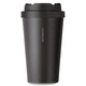 Verrouiller (verrouillage / verrouillage) Rencontrez l'isolation Yuanqi et la tasse de café froid couverture de rebond des hommes et des femmes Beauté Water Cup 400ml Black LHC3271BLK Black 400ml
