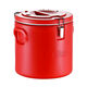 Fat Donglai's same type of thermos bucket, stainless steel large capacity, stall soup porridge, soy milk, milk tea, ice cube bucket, canteen soup bucket insulated box, new red thermos bucket - 10L (actual filled water 14Jin Jin is equal to 0.5kg)