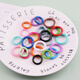 Mengkeduo Colore Spring Backle Key Electrode Round ouverte Ring Spring Backle Pendre ACCESSOIRES DE DIY ALLIAGE Connexion Connecture Colore Spring Backle 25 mm [10 Couleurs Mélanges Packages]