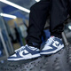 Nike (Nike) Dunk Low Männer mit niedrigem Top Leichter, bequem bequeme einfache einfache Nicht-Schlupf-Anti-Schale-Casual-Sport-Klassiker Ever-Match-Schuhe DD1391-400 Weiß und Blau 40 (250 mm)