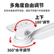 
Simingtong Monitoring ball support camera lifting wall mounting vertical mounting lengthening outdoor telephone pole column clasp hoop telephone pole vertical pole support universal camera corner bracket + flat panel bracket