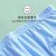 AB [4 Pairs] Men's Thin Mid-waist Solid Color Cotton Antibacterial Shorts Middle-aged and Elderly Briefs Mixed Colors XXL