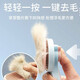 Cat hair comb to remove floating hair artifact, pet-specific opening knot, small and medium-sized dog hair removal steel needle cleaning, pet comb - double green color - 1 piece