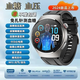 2025 new Xiaomi mobile phone universal non-invasive monitoring of blood sugar, heart rate, blood pressure, uric acid, sleep smart health watch black - top version of blood sugar, blood pressure, blood lipid watch