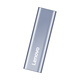 Lenovo 1TB mobile solid state hard drive (PSSD) ZX1 Type-c USB3.1 dual interface, reading speed 560MB/s, mobile phone direct connection to computer, silver