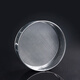 Enshousu stainless steel flour sieve 60 mesh stainless steel household noodle sifter sample sieve baking fine filter sieve 30 cm 40 mesh slightly thicker mesh newly upgraded thickened non-magnetic stainless steel