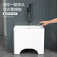 Hengjiewei balcony tall ceramic mop pool large legged mop pool floor-standing home bathroom small mop washing pool off-white 605 heightened bottom