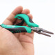 Baogong stainless steel flat nose pliers flat nose pliers PM396H mini toothless flat nose pliers clamping pliers