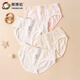 Inbolun Children's Souswear Girls Coin plate Petite fille Modal Triangle Medium Big Children's Boxer Shorts 15268 140