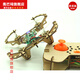 Wooden assembled DIY quadcopter drone model school science and education experiment remote control aircraft model training remote control battery