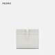 Pedro Cowhide Card Bag 25 Summer Studio Mini Moned Billet Bolsa de mujeres Regalo de cumpleaños PW4-25940032 Pink White