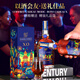 Kaiser Noble Brandy xo foreign wine imported from France 40-degree famous liquor 1000ml [100 limited edition] Gift box gift box 1000mL 4 bottles (preferred by old customers)