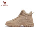 Camel (Camel) Suele grueso botas de martin casuales para zapatos para mujeres Sombrosas espesas con calzado alto para la altura de la mujer botas de mejora L24A283649 Caki 38