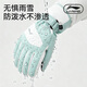 Li-ning (LI-NING) gloves women's 2025 new winter ski gloves warm thick velvet outdoor riding cold wind electric bicycle gloves