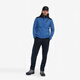 AIGLE [SKI Ski Series] Aiga Fleece Clothes POLARTEC Warm Full Zipper Men Electric Blue BA673 L